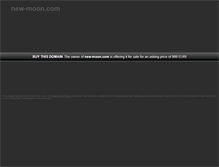 Tablet Screenshot of new-moon.com